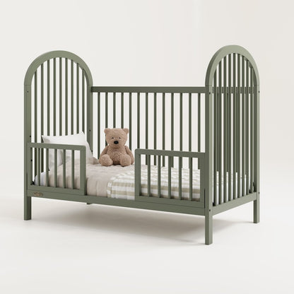 Graco Olivia 3-in-1 Convertible Crib (Olive) – GREENGUARD Gold Certified