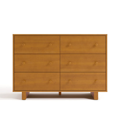 Texas 6 Drawer Dresser-Almond