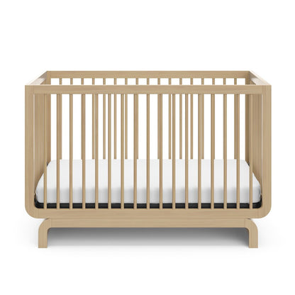 Storkcraft Santorini Deluxe 5-in-1 Convertible Crib, Driftwood