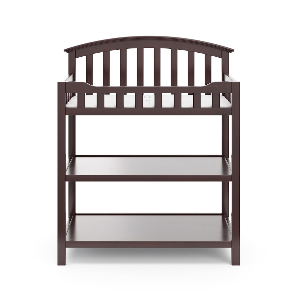 Graco Changing Table with Water-Resistant Changing Pad (Espresso)
