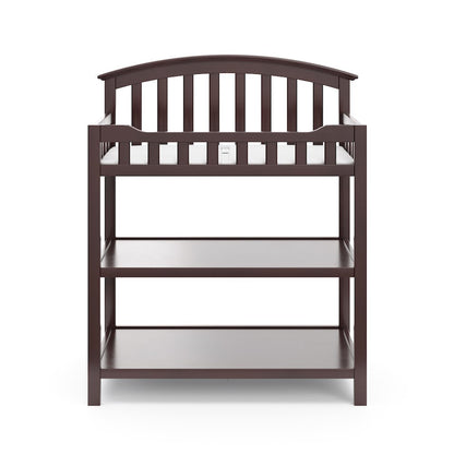 Graco Changing Table with Water-Resistant Changing Pad (Espresso)