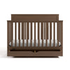 Shiloh Convertible Crib with Drawer - Hazelnut