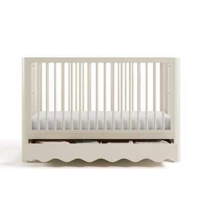 Casablanca Crib With Drawer-Frosted Oat