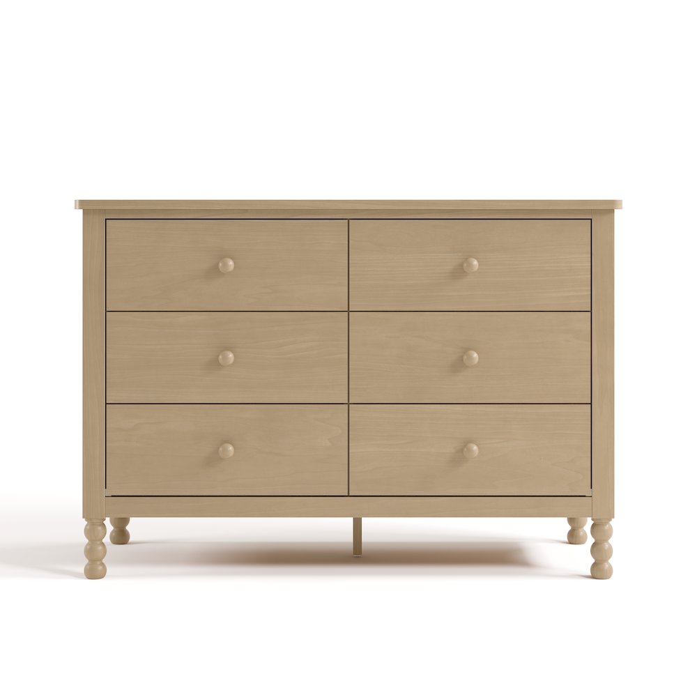 Rio 6 Drawer Dresser-Driftwood