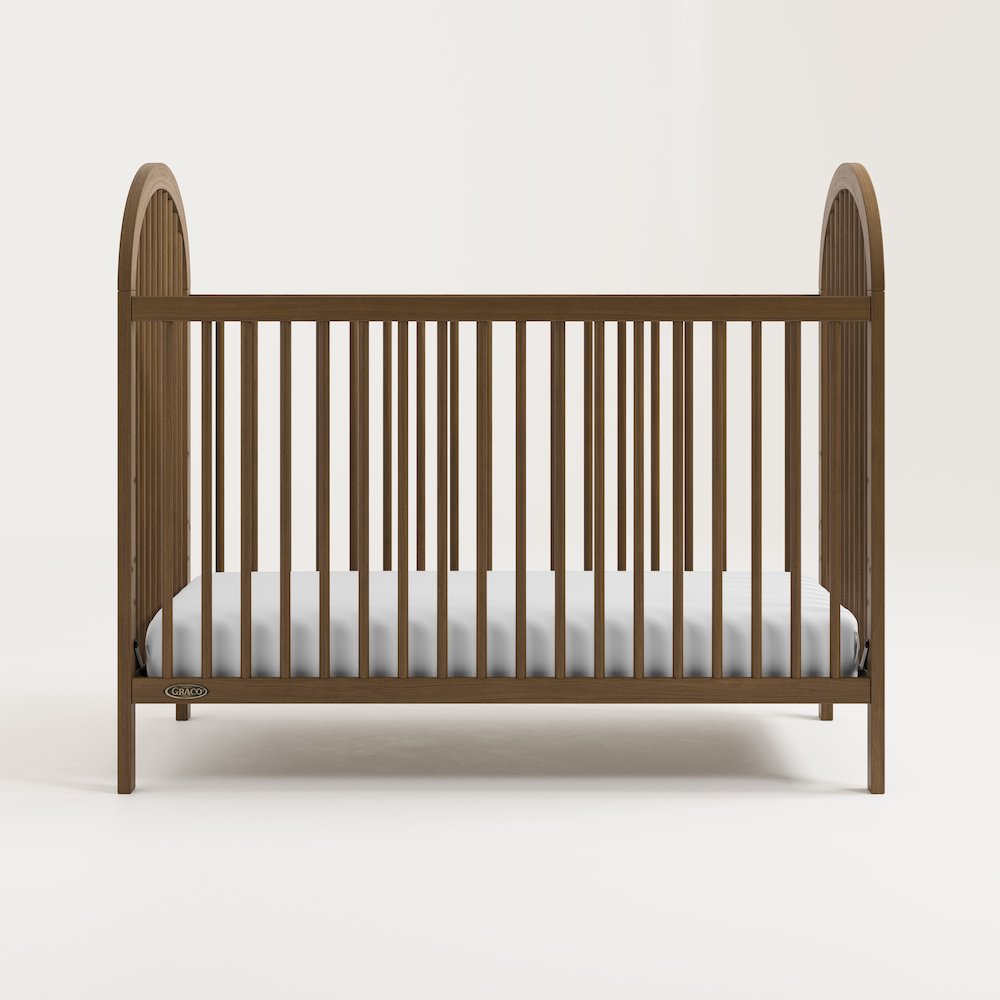 Graco Olivia 3-in-1 Convertible Crib (Hazelnut) – GREENGUARD Gold Certified