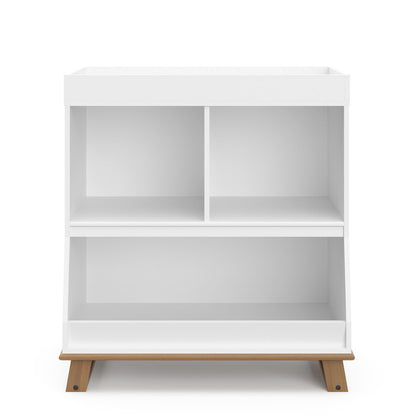 Storkcraft Modern Changing Table with Storage and Removable Topper