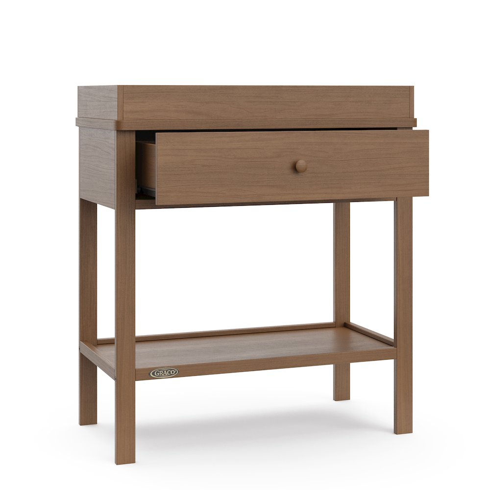 Graco Storage Changing Table - Hazelnut