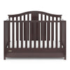 Graco Solano 4-in-1 Convertible Crib with Drawer - Espresso