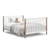 Storkcraft Modern Pacific 4-In-1 Convertible Crib - White/Vintage Driftwood