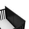 Graco Hadley 5-in-1 Convertible Crib with Drawer (Black)