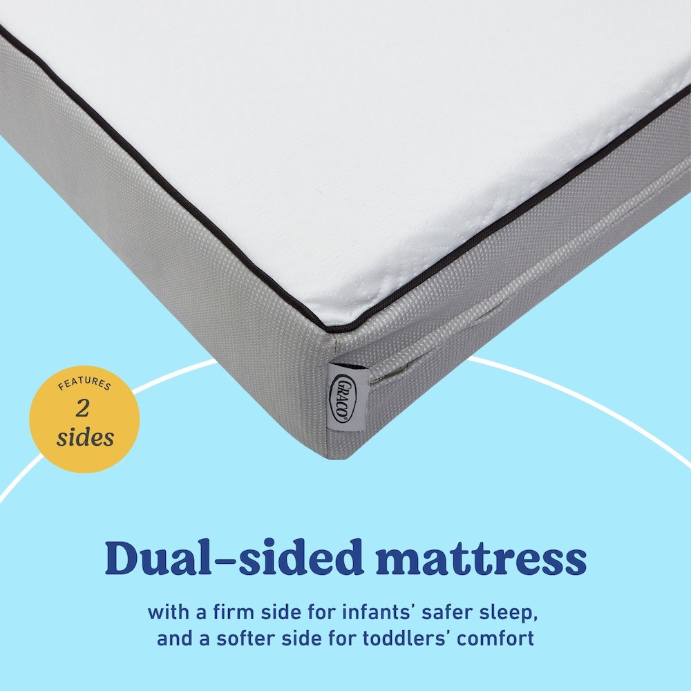 Essentials 6-Inch Dual-Sided Baby Crib & Toddler Bed Mattress