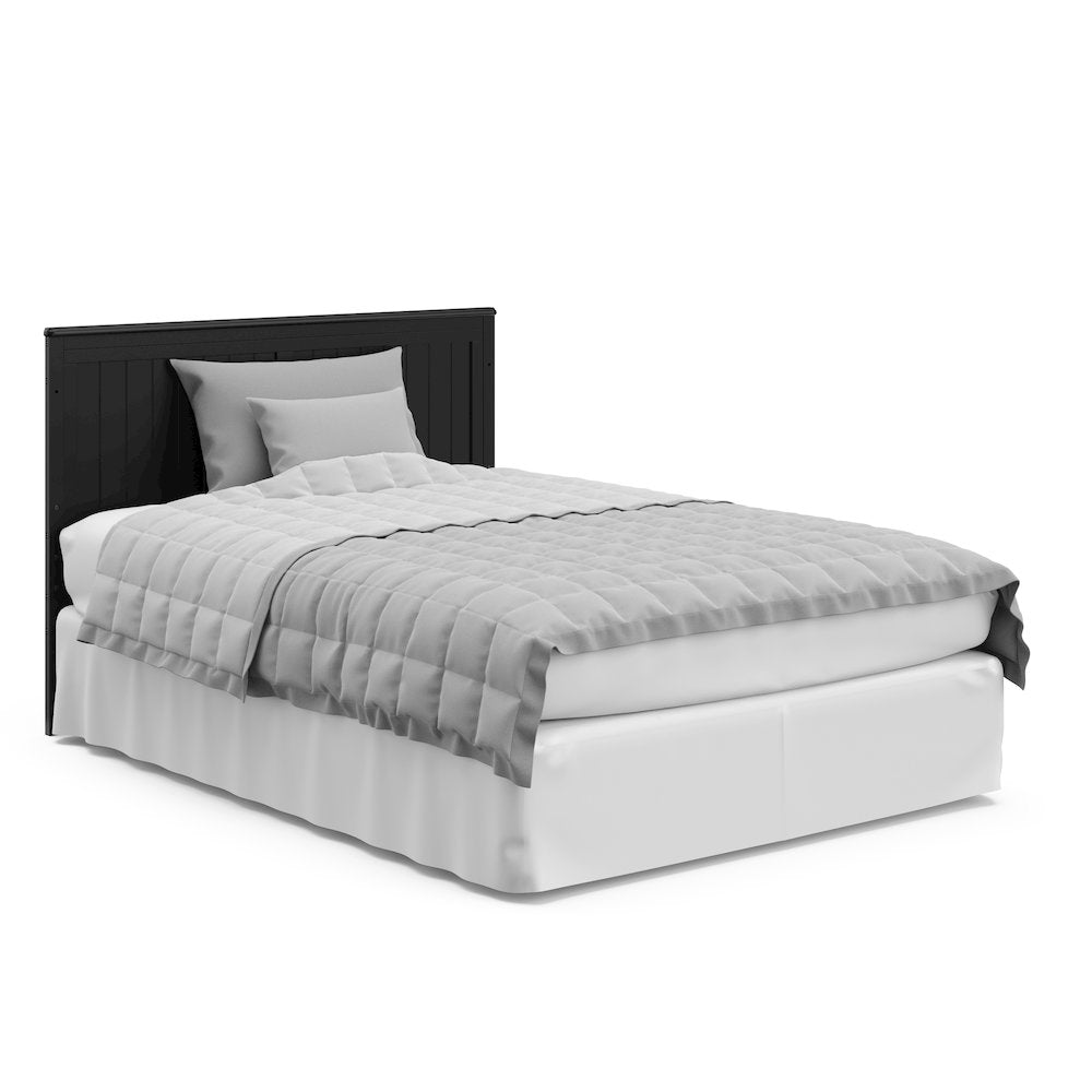 Graco Hadley 5-in-1 Convertible Crib and Changer with Drawer (Black)