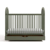 Olivia 3-In-1 Convertible Crib With Drawer-Olive