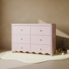 Casablanca 6 Drawer Dresser-Blush