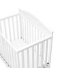 Graco Stella 4-in-1 Convertible Mini Crib with Bonus Mattress - White