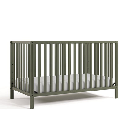 Morningside 5-in-1 Convertible Crib - Olive