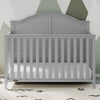 Graco Wilfred 5-in-1 Convertible Crib (Pebble Gray) – GREENGUARD Gold Certified