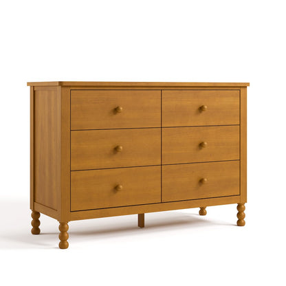 Rio 6 Drawer Dresser-Almond