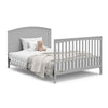 Graco Bellwood 5-in-1 Convertible Crib & Changer with Drawer (Pebble Gray)