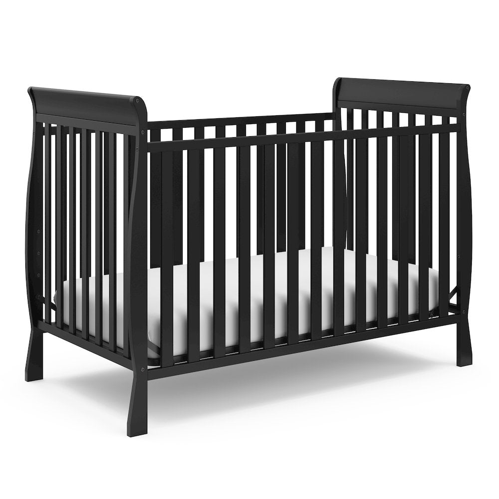 Storkcraft Maxwell 3-in-1 Convertible Crib - Black