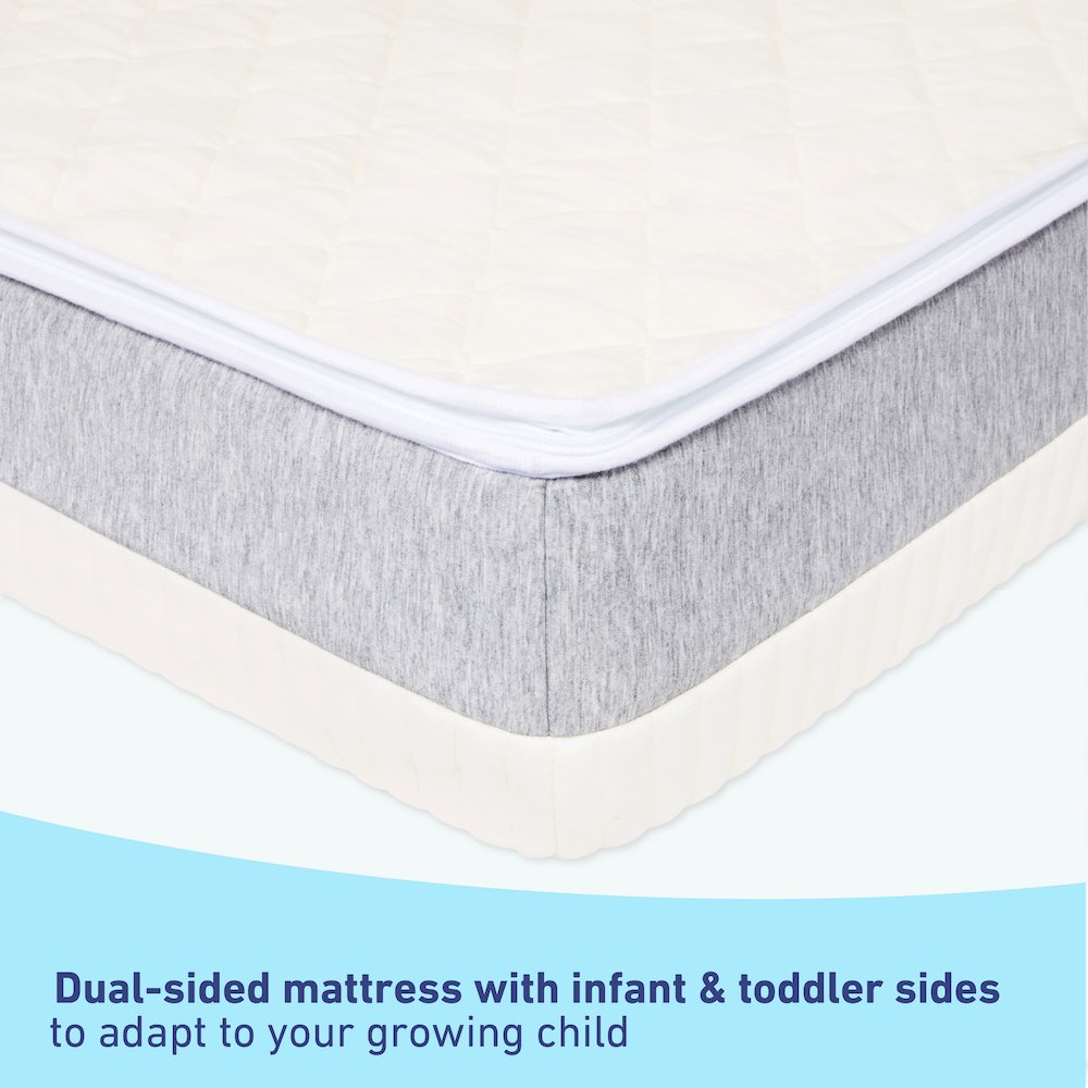 Graco Ultra 2-in-1 Premium Dual-Sided Crib & Toddler Mattress