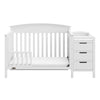 Graco Benton 4-in-1 Convertible Crib and Changer (White)