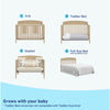 Graco Benton 5-in-1 Convertible Crib (Driftwood)