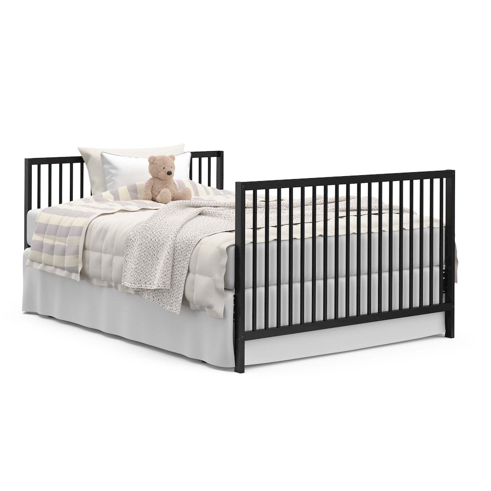 Graco Teddi 5-in-1 Convertible Crib - Black