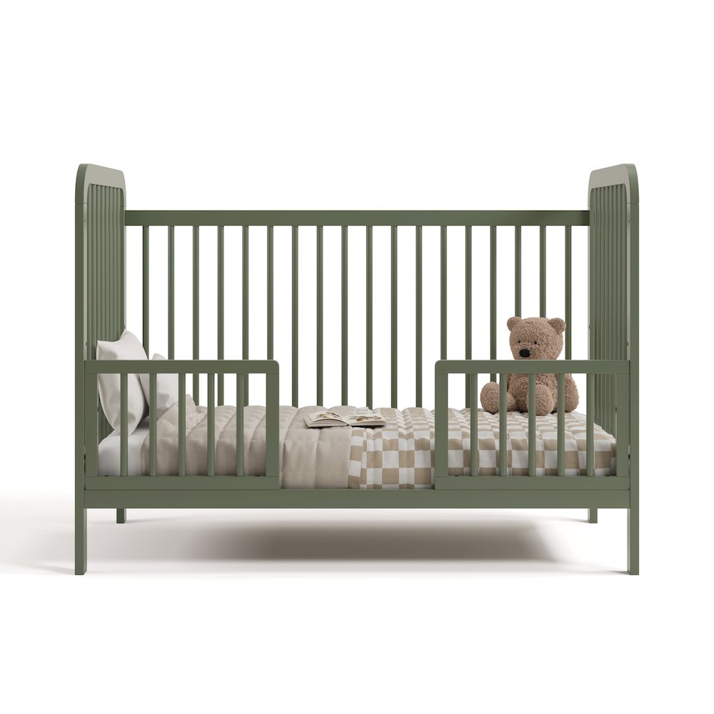 Pasadena 3-in-1 Convertible Crib - Olive