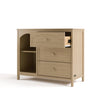 Olivia 3 Drawer Combo Dresser-Driftwood