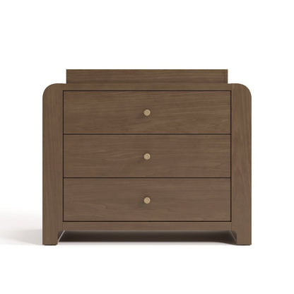 Read-With-Me 3 Drawer Chest with Topper -Hazelnut/Driftwood