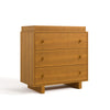Texas 3 Drawer Chest with Topper-Almond