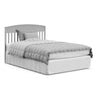 Graco Benton 5-in-1 Convertible Crib with Drawer (Pebble Gray)