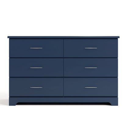 Brookside 6-Drawer Dresser- Midnight Blue