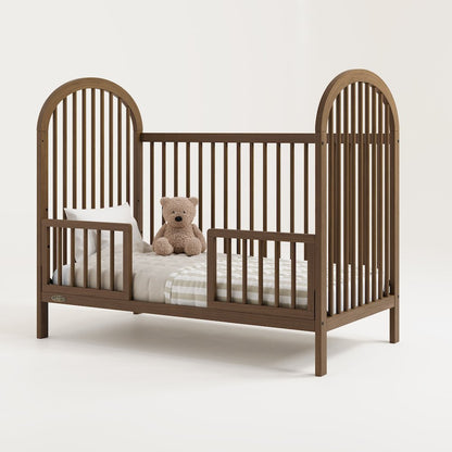 Graco Olivia 3-in-1 Convertible Crib (Hazelnut) – GREENGUARD Gold Certified