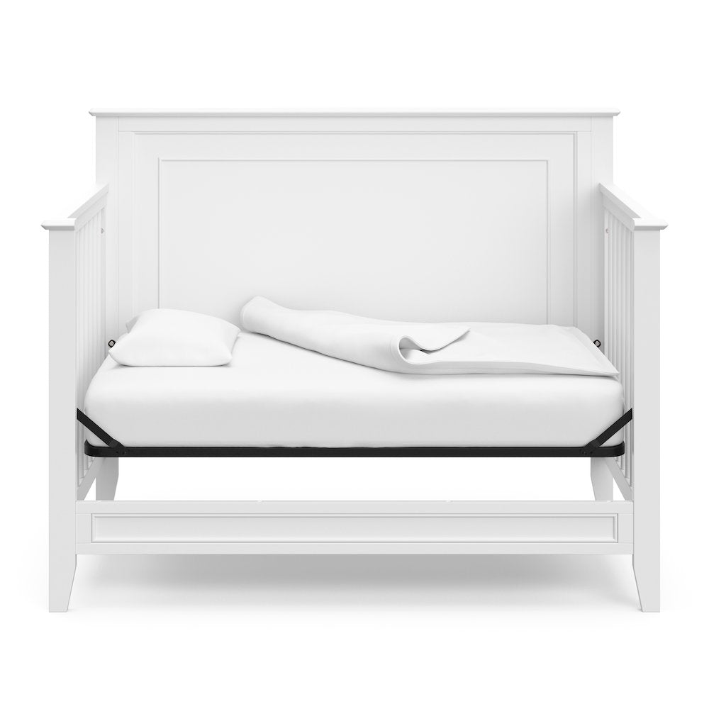 Solstice 5-in-1 Convertible Crib - White