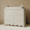 Casablanca 3 Drawer Chest With Topper-Frosted Oat