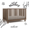 Sicily Convertible Crib- Hazelnut