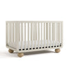 Amalfi Convertible Crib- Frosted Oat/Driftwood