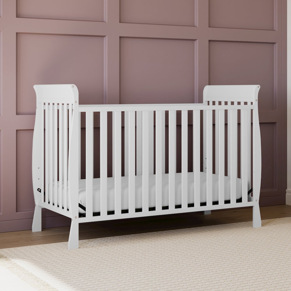 Storkcraft Maxwell 3-in-1 Convertible Crib - White