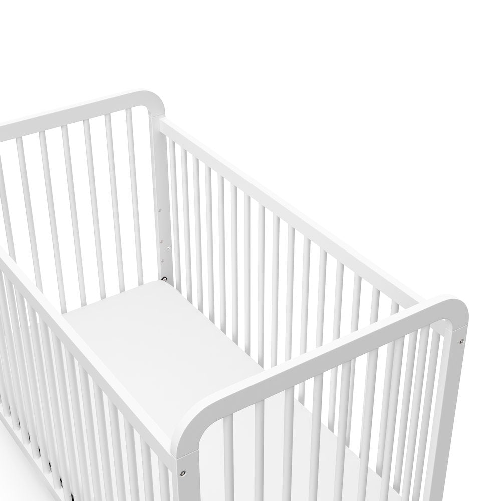 Storkcraft Pasadena 3-in-1 Convertible Crib - White