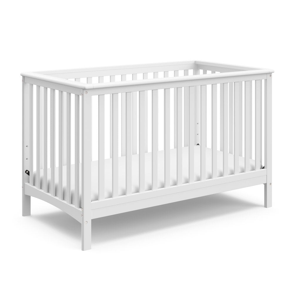 Storkcraft Hillcrest 4-in-1 Convertible Crib - White