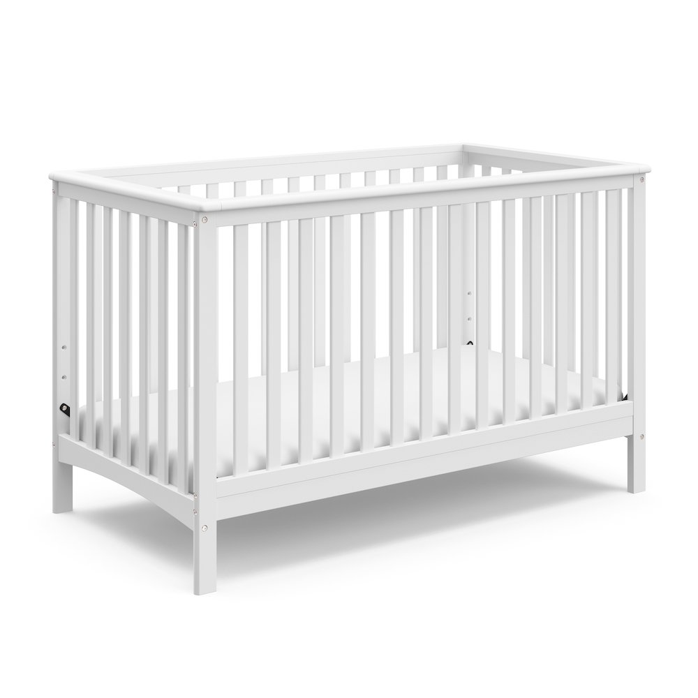 Storkcraft Hillcrest 4-in-1 Convertible Crib - White