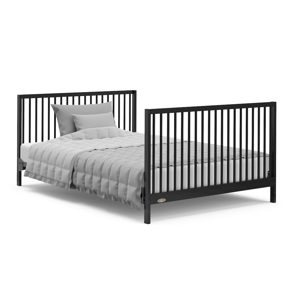 Graco Teddi 5-in-1 Convertible Crib with Drawer - Black