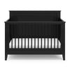 Solstice 5-in-1 Convertible Crib - Black