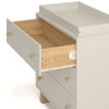Texas 3 Drawer Chest with Topper-Frosted Oat/Driftwood