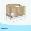 Graco Benton 5-in-1 Convertible Crib (Driftwood)