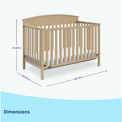 Graco Benton 5-in-1 Convertible Crib (Driftwood)