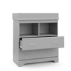 Storkcraft Brookside 2 Drawer Changing Chest - Pebble Gray