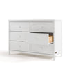 Olivia 6 Drawer Dresser-White